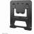 Neomounts NSLS085BLACK stojak na laptopa widok z boku, czarny