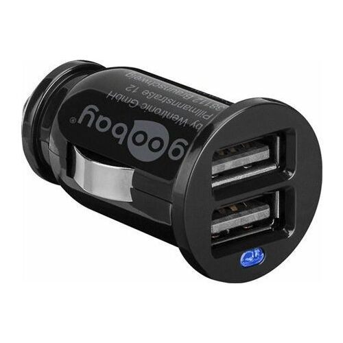 Dvostruki USB auto punjač (2x USB) | Goobay | Goodbay dvostruki USB auto punjač 2,1A | 5 V 134129957