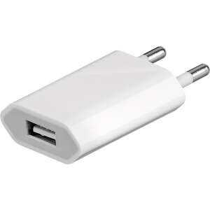 Goobay 44950 Hálózati USB-A töltő, fehér, 5V 1A - Goobay