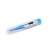 Oromed Flexi Digital Thermometer, blue and white digital thermometer with flexible tip in a clear plastic case