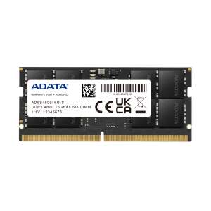 ADATA AD5S480016G-S memóriamodul 16 GB 1 x 16 GB DDR5 4800 MHz ECC 91238080 