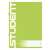 Ico Student A5 vonalas füzet, zöld borító