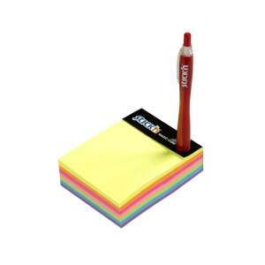 Stick`N MagicCube neon sticky notes with pen holder, 7 colors, 280 sheets - Office paper product
