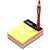 Stick'N MagicCube neon notepad with pen holder