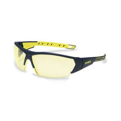 Ochelari de protecție Uvex 9194365, antracit și galben, cu lentile de chihlimbar