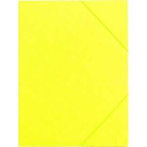 Fortuna A4 prespán mappa, sárga - Fortuna