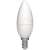 Avide LED candle bulb, white, E14 socket