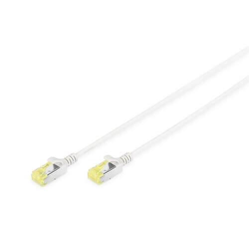 DIGITUS CAT6A U/FTP LSZH 0,5m szürke slim patch kábel - Patch kábel