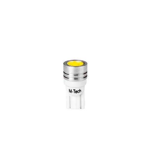 M-Tech T10 LED izzó, fehér, 0,5W, 12V - M-Tech