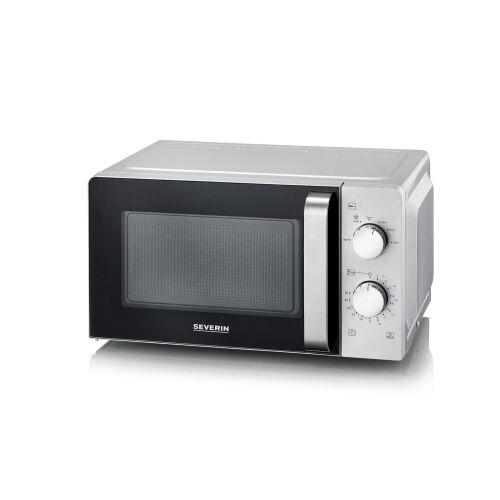 Severin MW 7887 Microwave Oven - 700W, 17 Liter, Silver