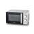 Severin MW 7887 microwave oven, front view, silver and black