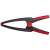 Bessey Clippix XCL2 spring clamp, black with red handles