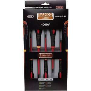 Set izoliranih odvijača ERGO™ slim, 5 komada - PH1/2; SL3,0/4,0/5,5 - 1000V VDE 70454509 - Ručni alat