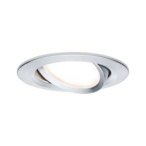 Paulmann Nova 6.5W LED lampa sufitowa wpuszczana, aluminium, ciepłobiała - Reflektor