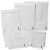 Assortment of white bubble mailers in different sizes, 370x480mm, W10, VICTORIA PAPER