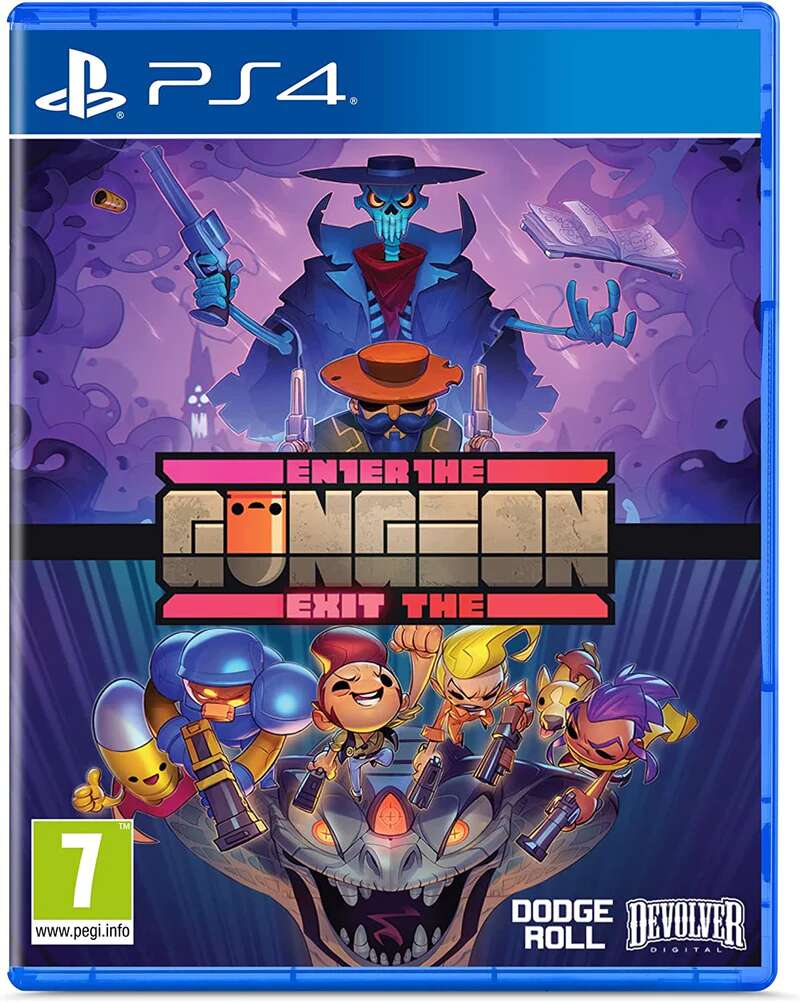 Игра DEVOLVER DIGITAL Enter Exit The Gungeon, за PlayStation 4 (PS4 - )