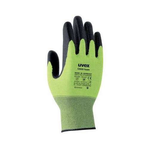 Uvex C500 hab vágott védőkesztyű, 11-es méret, EN 388, EN 407