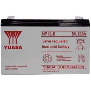 YUASA zselés akkumulátor, 6 V 12 Ah 70459580 