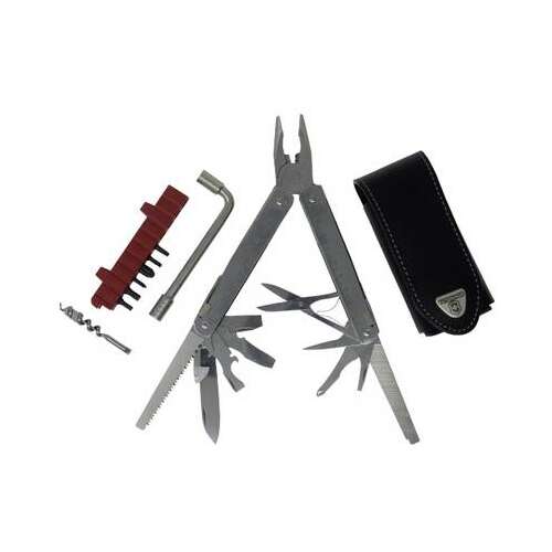 Briceag Victorinox elvețian, cuțit de buzunar SwissTool Plus I cu husă 3.0338.L