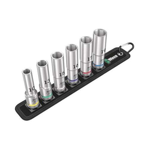 Set nasadnih ključeva Wera Belt C Deep 1 05004565001, 6 dijelova, 1/2 70462323