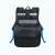 Rivacase Regent 8067 15.6" laptop backpack, black, open view with laptop and tablet