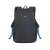 Rivacase Regent 8067 black 15.6 inch laptop backpack front view