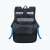 Rivacase Regent 8067 15.6" laptop backpack, black, open view with laptop and tablet