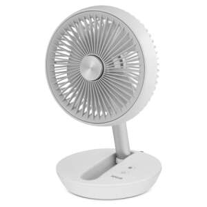 Sencor SFE 0773WH fehér asztali ventilátor, 3/4 nézet - Sencor