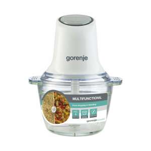 Gorenje drvič potravín, 500W, biely, so sklenenou miskou, na krájanie zeleniny, ovocia, orechov a bylín - Home by Somogyi