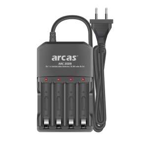 Arcas ARC-2009 4x AA/AAA NiMH Akkumulátor töltő 70466329 