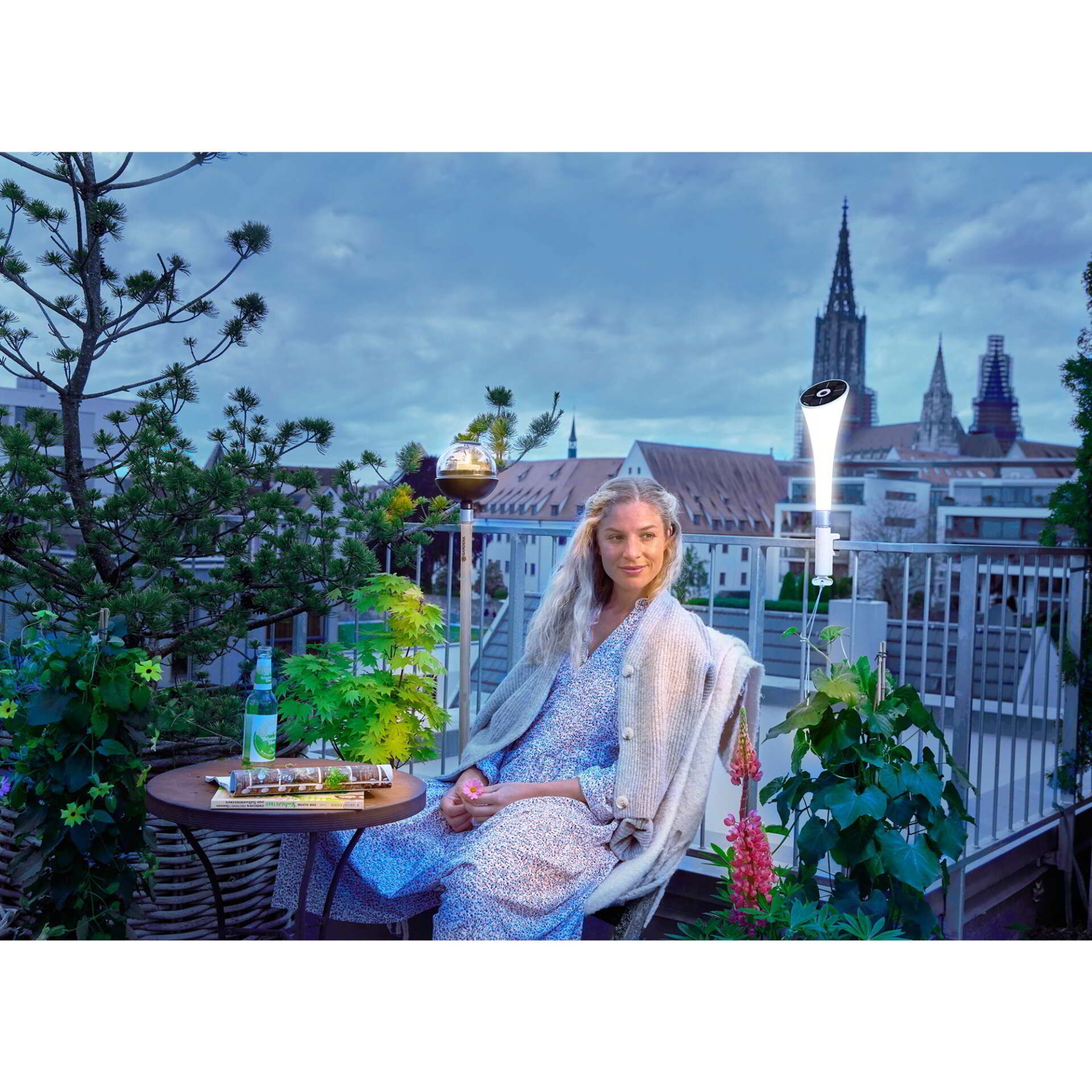 Gardena 11430-20 ClickUp! WindLight Kerti mécsestartó hangulatfény