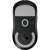Logitech Pro X Superlight Wireless Gaming Mouse, black, bottom view, showing the sensor and buttons