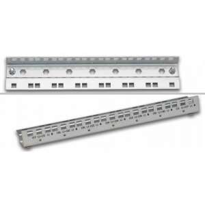 Lande LN-PRF-CMD-12UD-ZN 12U șină rack galvanizată, 1 pereche - Accesorii pentru dulapuri Rack