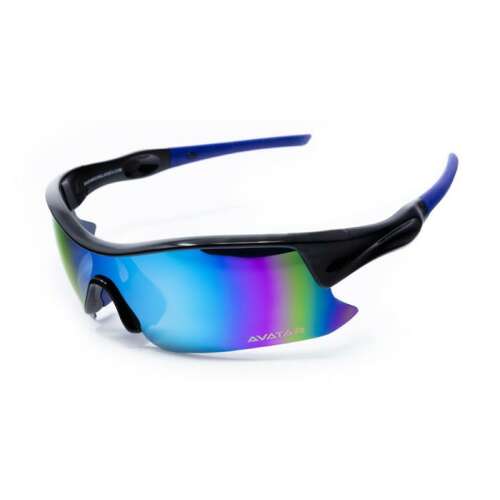 Avatar Shield Sonnenbrille mit polarisierten Gläsern - schwarz