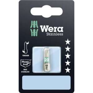 Wera Edelstahl Torx T20 x 25 mm Bit, 3867/1 TS - Bit Set