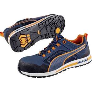 PUMA Safety Crosstwist Low 643100-45 Biztonsági cipő S3 Méret: 45 Kék, Narancs 1 pár 70470177 
