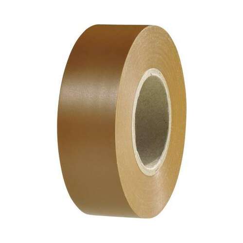 HelaTape Flex 1000+ PVC Szigetelőszalag - Barna - 20m x 19mm