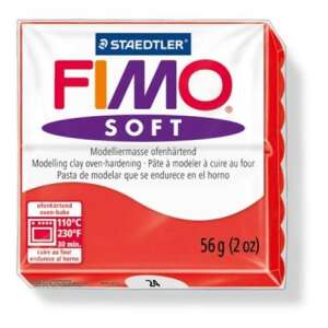 FIMO "Soft" gyurma 56g égethető indián piros (8020-24) 70472156 