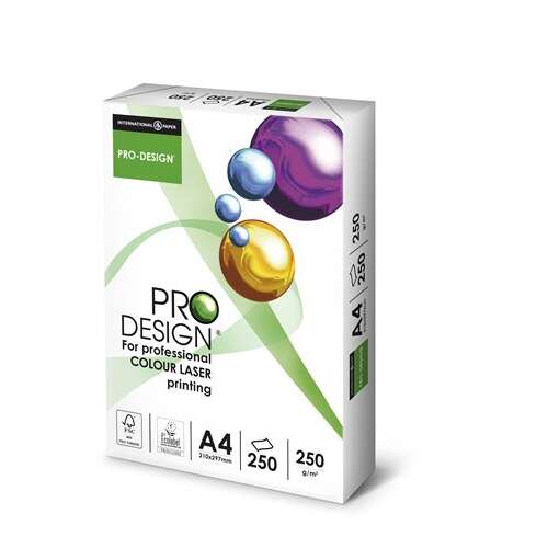 PRO-DESIGN A4 színes lézernyomtatópapír 250 lap