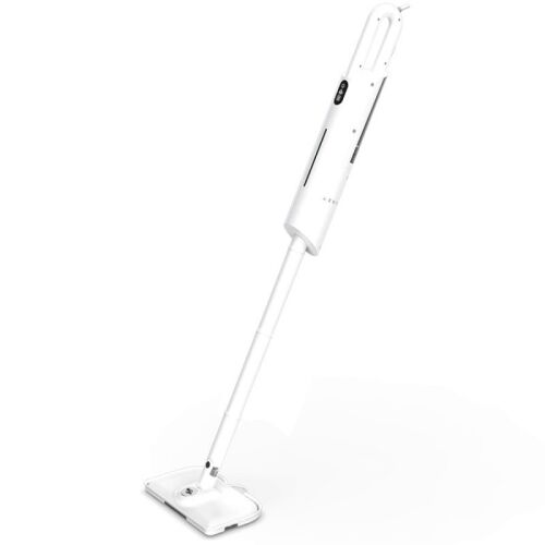Mop cu abur Aeno ASM0001, 1200 W, 7 duze incluse, timp de functionare de pana la 38 de minute, rezervor de apa detasabil de 380 ml, 110°C abur, 27 g/ min, recipient pentru dezinfectant, 1.3 k