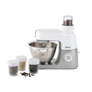 Kenwood Küchenmaschine mit AT320A Kräuter- und Gewürzmühlenaufsatz im Einsatz - Kenwood