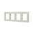 Cadru orizontal bej Schneider ASFORA pentru 4 module