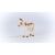 Detailed Schleich American Spotted Donkey Figure for Kids