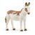 Realistic Schleich American Spotted Donkey Figure for Collectors