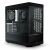 HYTE Y40 Schwarz ATX Gaming PC Gehäuse - Abgewinkelte Vorderansicht