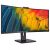 Philips 34B1U5600CH 34-Zoll Curved Monitor, seitliche Ansicht