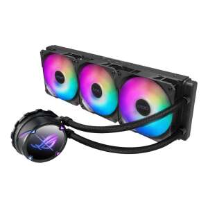 Asus ROG Strix LC II 360 ARGB CPU liquid cooler, with three fans - ASUS PC Fan