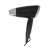 Suszarka do włosów Mesko MS 2264, czarna, srebrne akcenty, 1400W, kompaktowy rozmiar, składana rączka