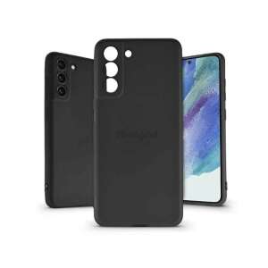 Forcell Silicone Lite Hülle für Samsung Galaxy S21 FE 5G, schwarz, 360-Grad-Ansicht - Forcell Handyhüllen
