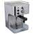 Gastroback Design Espresso Plus coffee machine, stainless steel, side view